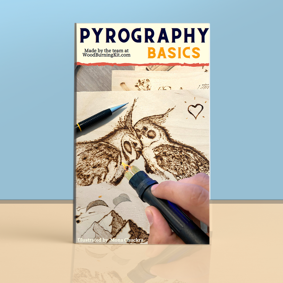 EBOOK: Pyrography Basics: Techniques and Exercises for beginners