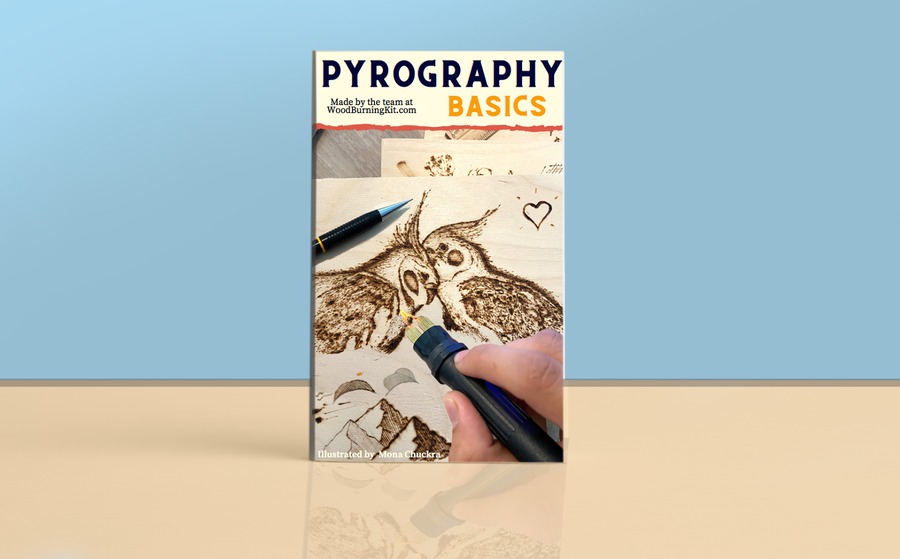 EBOOK: Pyrography Basics: Techniques and Exercises for beginners